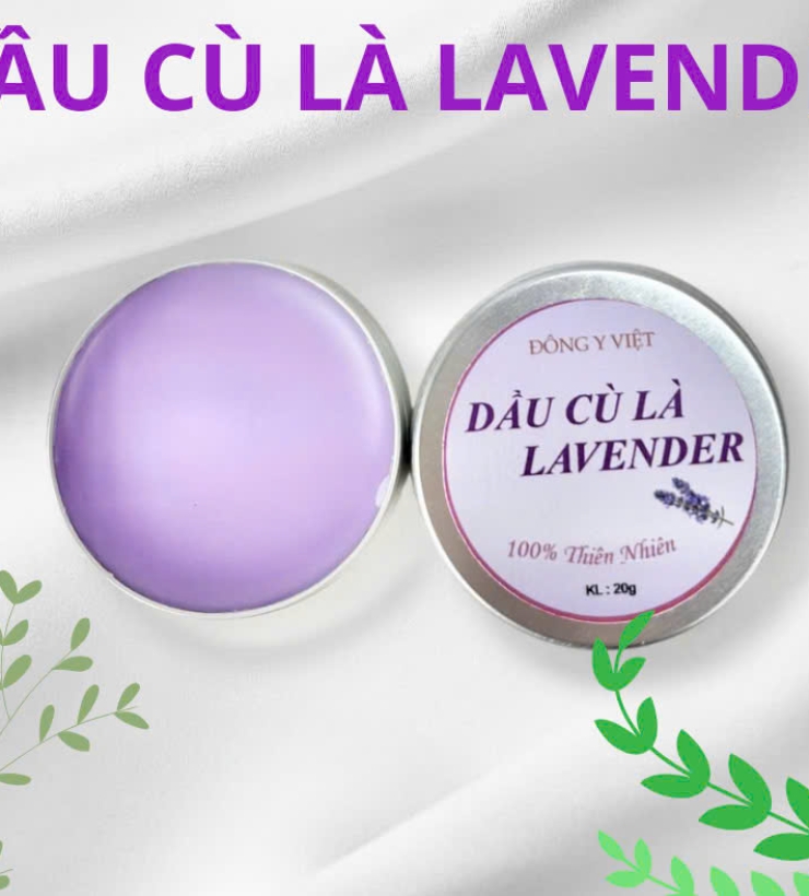 DẦU CÙ LÀ LAVENDER ĐÔNG Y VIỆT